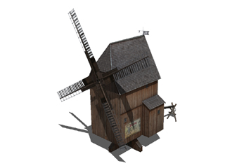 Axel Monse - Bockwindmühle Krippendorf