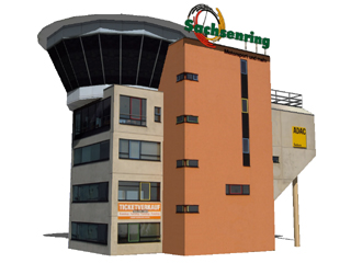 3d Model of Control Tower Sachsenring, Chemnitz 3d Model of Control Tower Sachsenring, Chemnitz